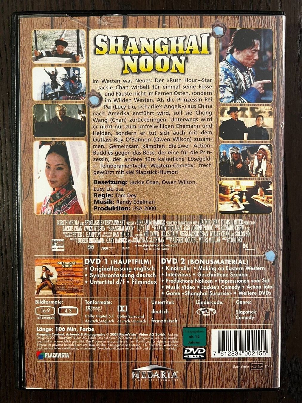 Tutti i DVDs: Shanghai Noon – Usato da Zürich venduto da FilmFreunde 1