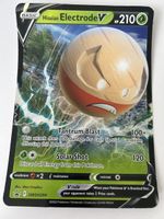Hisuian Electrode V Pokémon Jumbo Karte - Selten