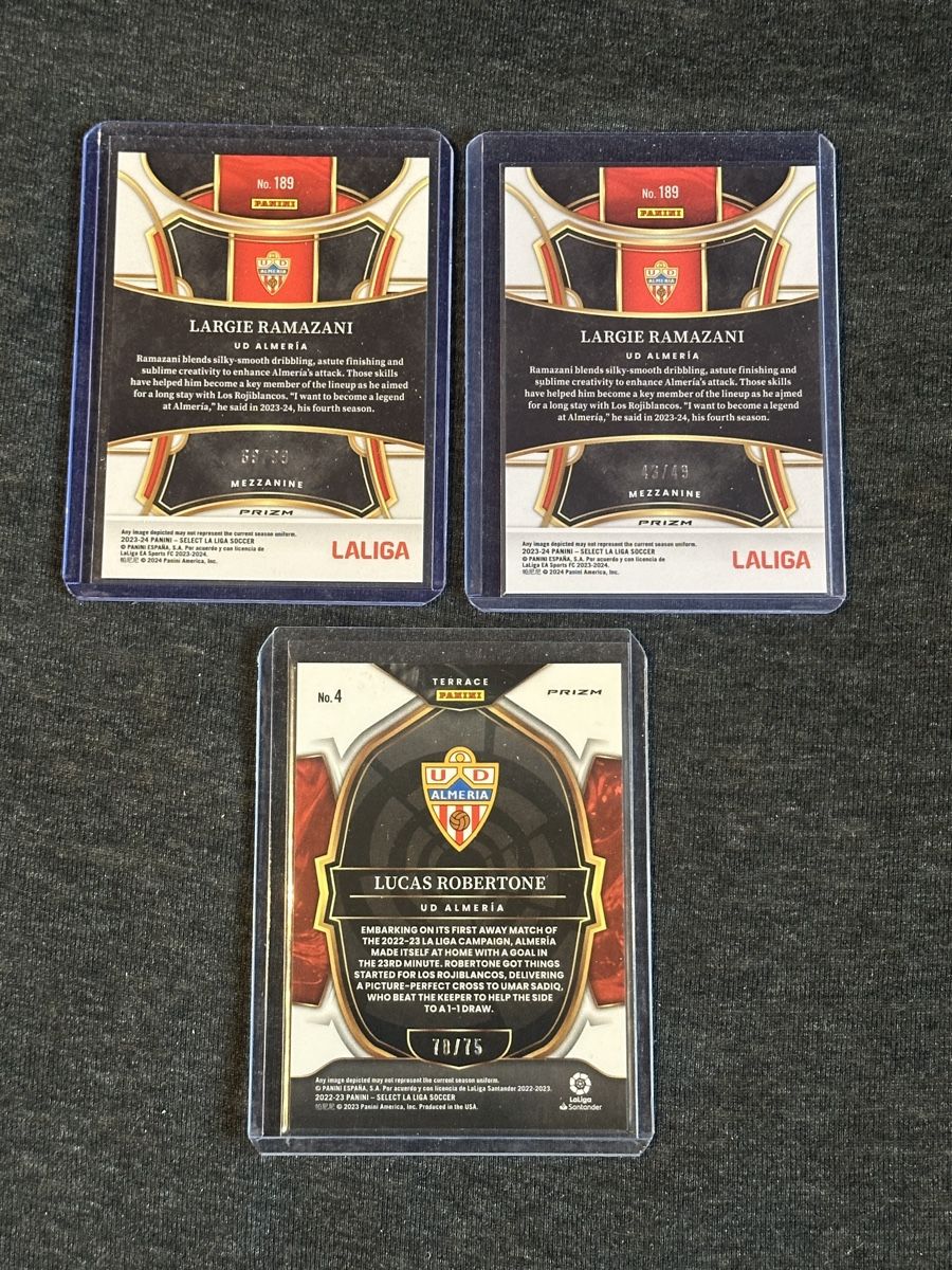 Panini Carte collezionabili: ALMERIA UD SAMMLUNG – Nuovo (secondo la descrizione) da Binz venduto da Cediboy 1