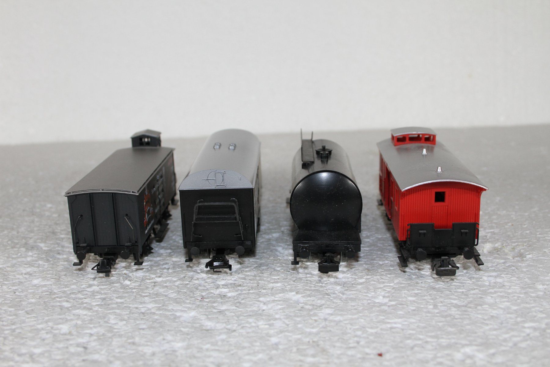 Märklin Modellini di ferrovie: 3x Märklin u. 1x Fleischmann AC Achsen – Usato da Triesen venduto da gleis8 3