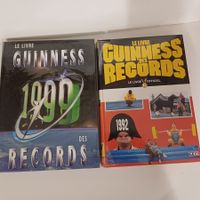 Lot de 4 Livres Guinness des Records )