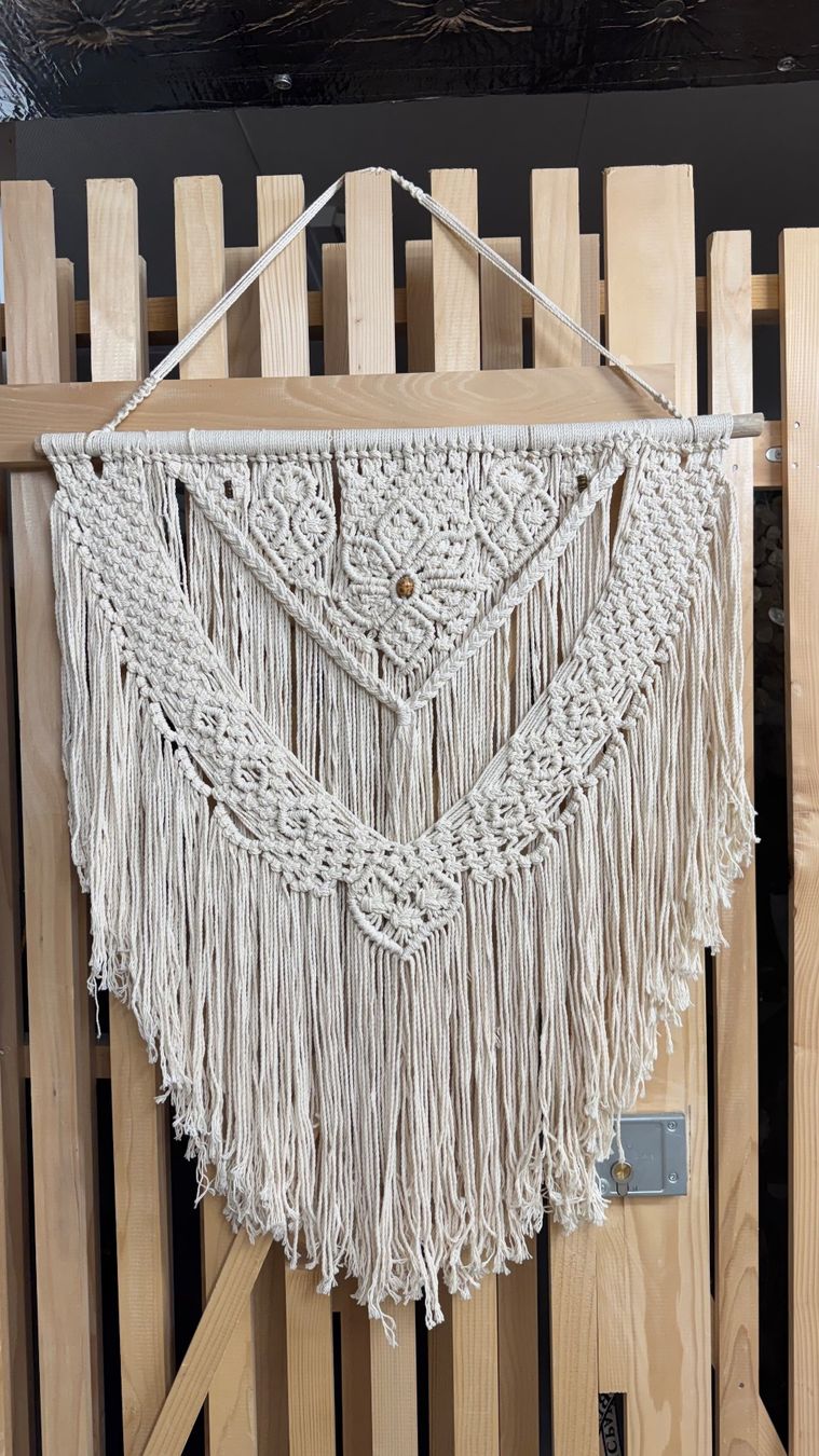 Tutte le decorazioni: Makrame Wanddeko Boho – Usato da Thalwil venduto da 775vow