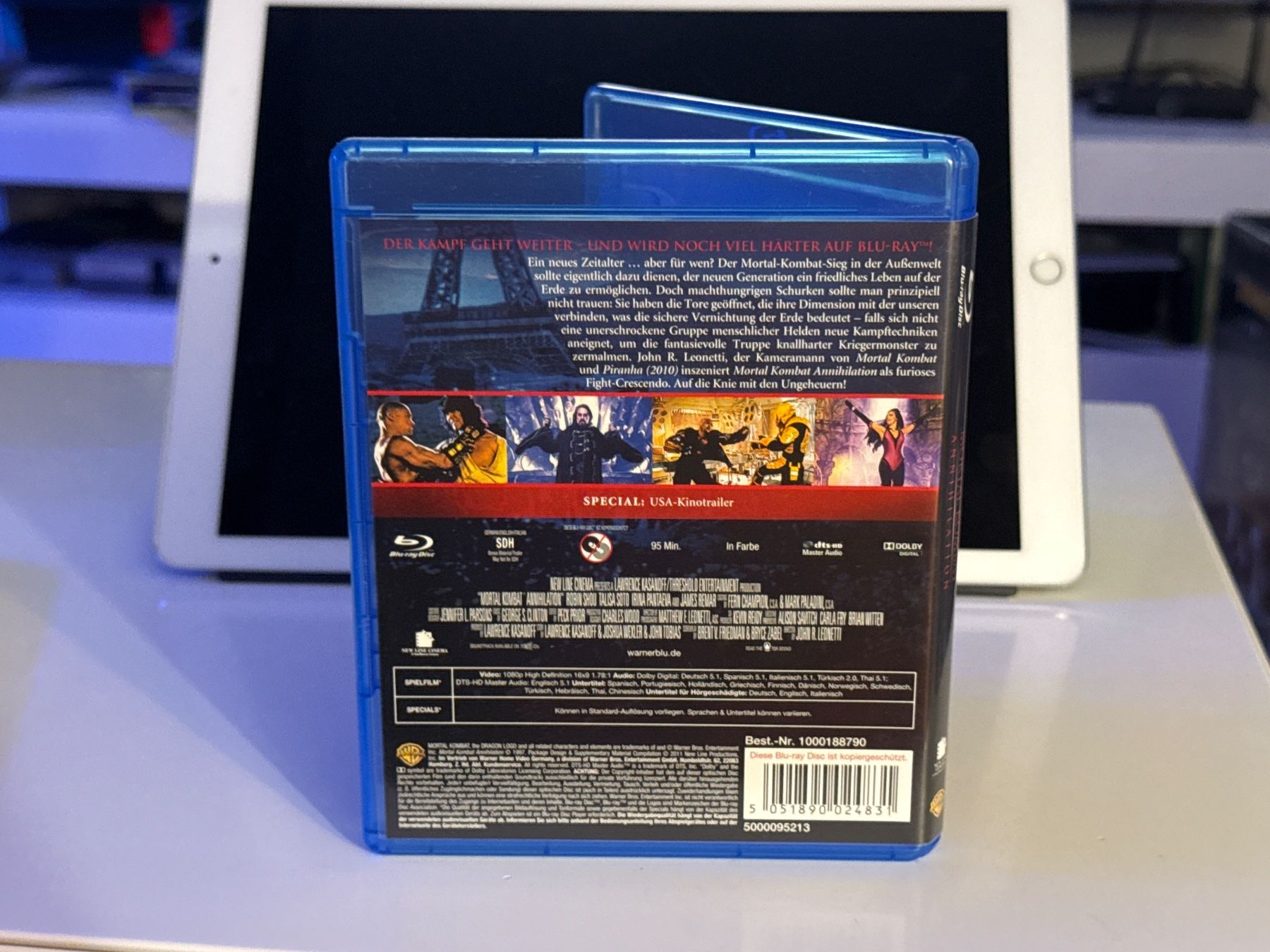 Tutti i DVDs: Mortal Kombat Annihilation Blu-ray – Nuovo (secondo la descrizione) da Allschwil venduto da meeresperle 1