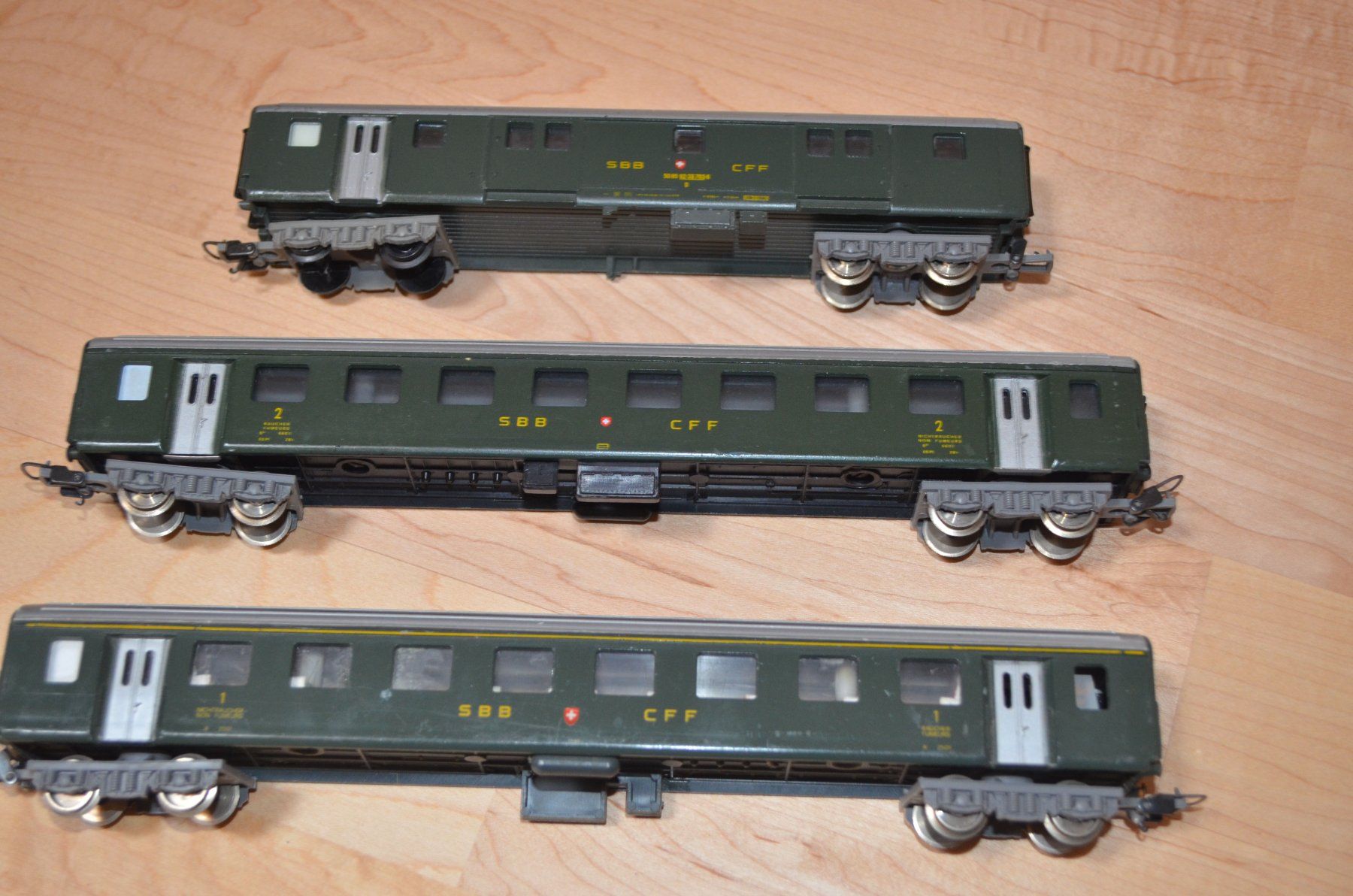 Lima Modellini di ferrovie: Konvolut Lima SBB Wagen - Bastelware – Usato da Cavardiras venduto da WaschBaer56 1