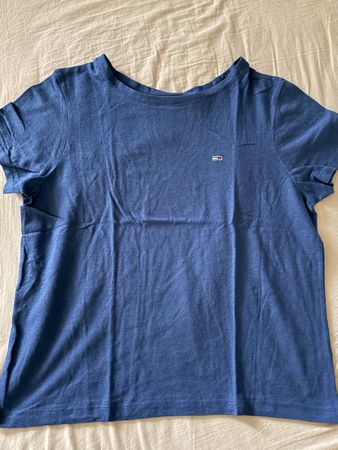 Tommy Hilfiger Damen T-Shirt, Grösse M, Dunkelblau