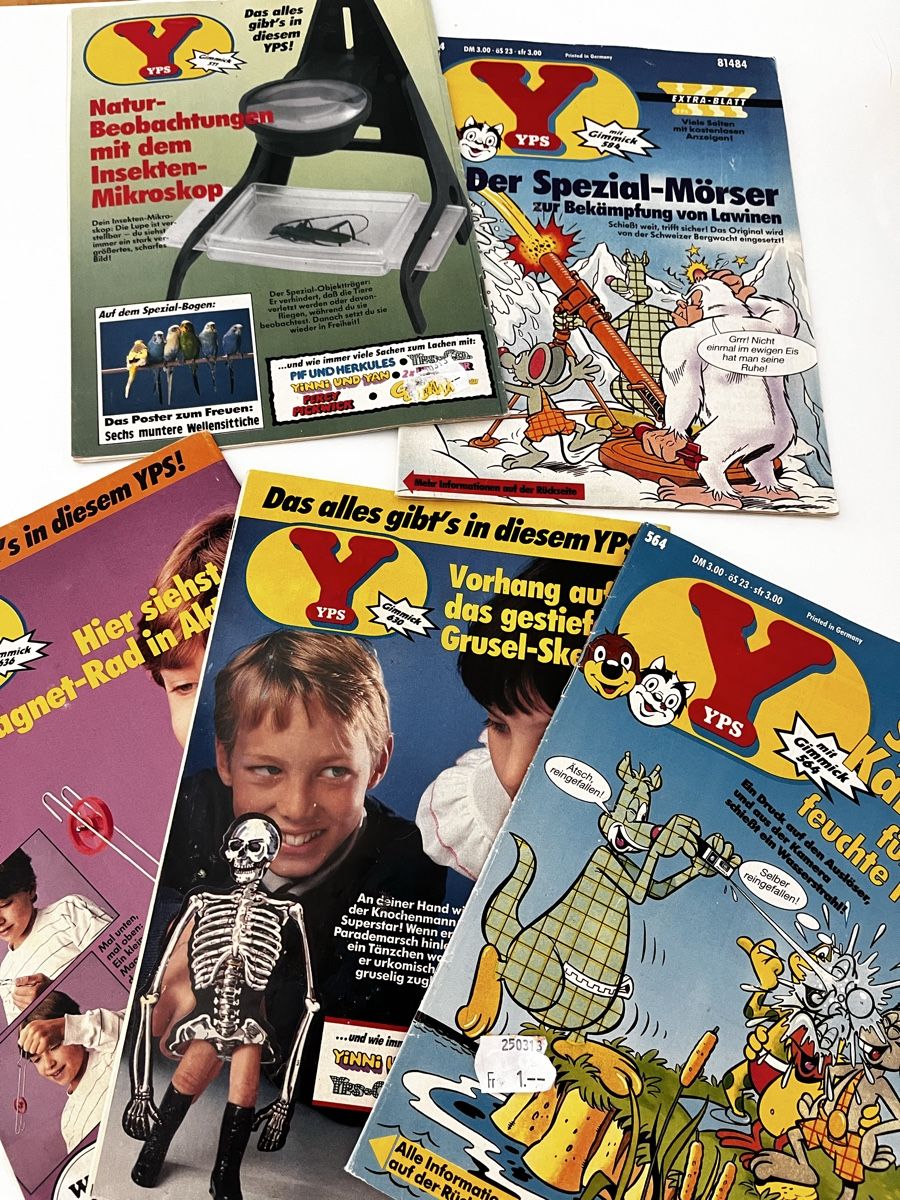 Comics: 5 YPS Comics ohne Gimmick – Gebraucht aus Recherswil von Solheure66 1