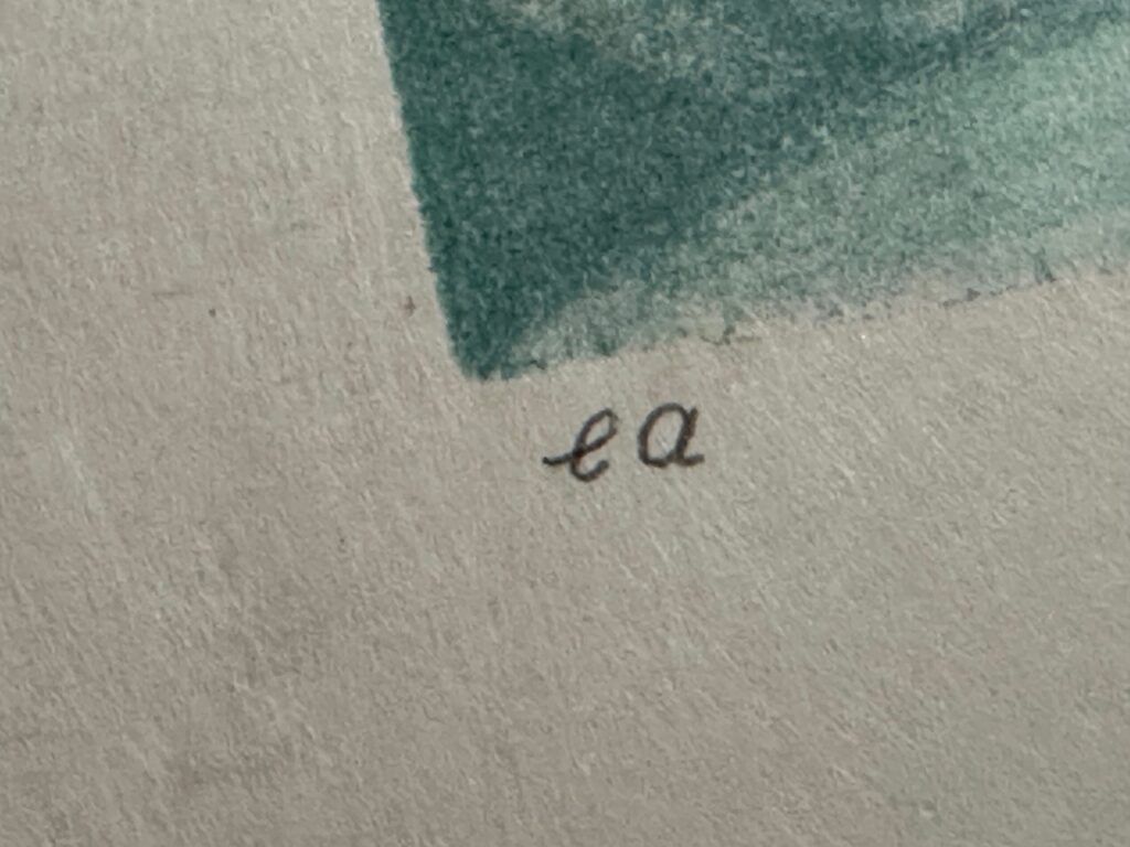 Grafica & Litografie: Franz Gertsch Litho Gräser II – Usato da Luzern venduto da Luzernistschoen 2