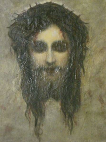 Dipinti: Dornenkrone Jesus Oelbild, Antik – Usato da Bleienbach venduto da Mineral_Antik57 1