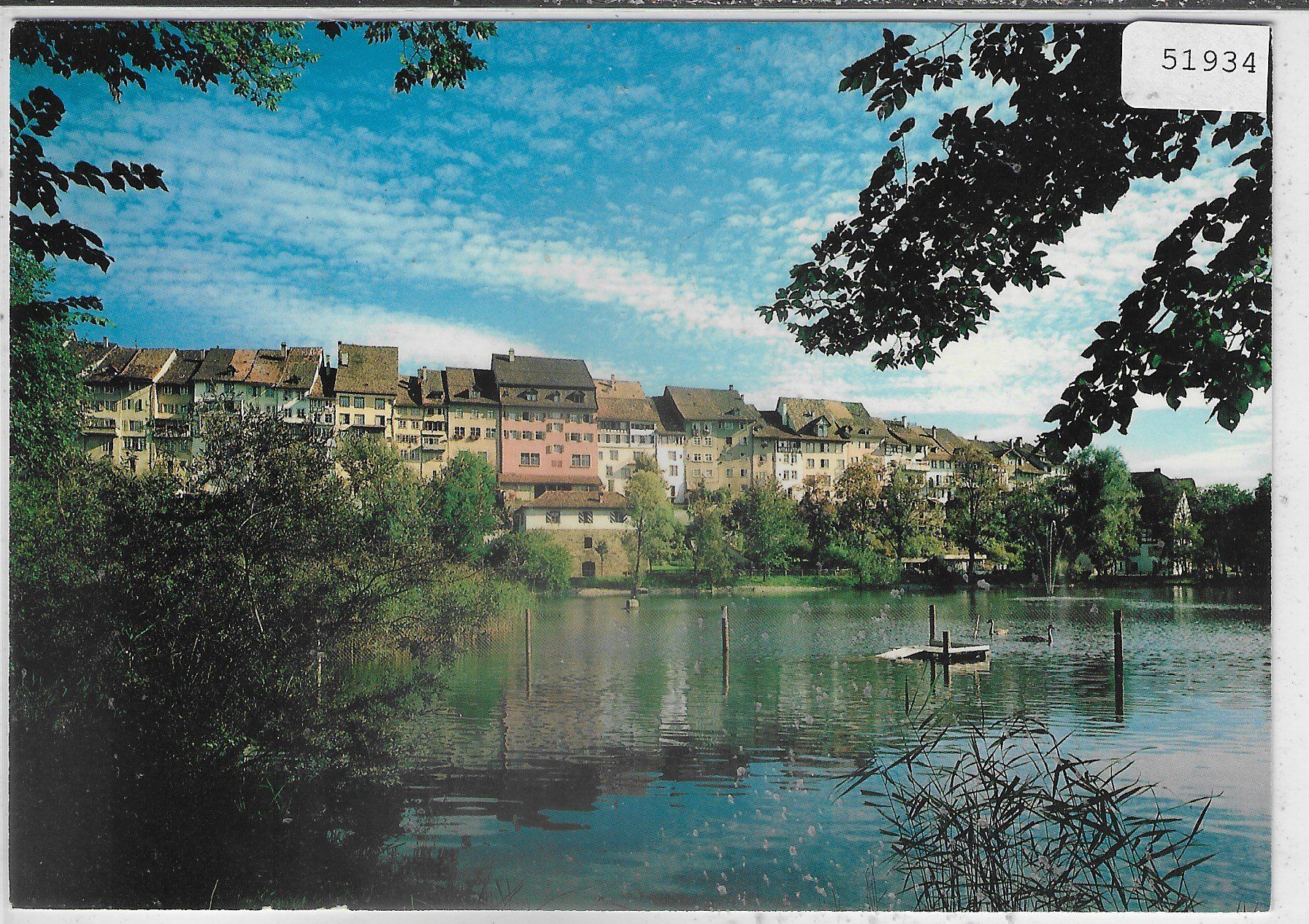 Cartoline postali: Wil SG - Stadtweiher – Usato da Ettingen venduto da Kartenplanet