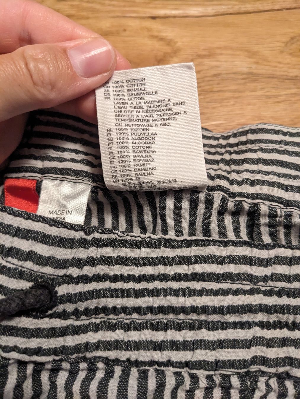 H&M Hosen: H&M Shorts / Hotpants, gestreift, Gr. 38 – Gebraucht aus Basel von labaffe01 6