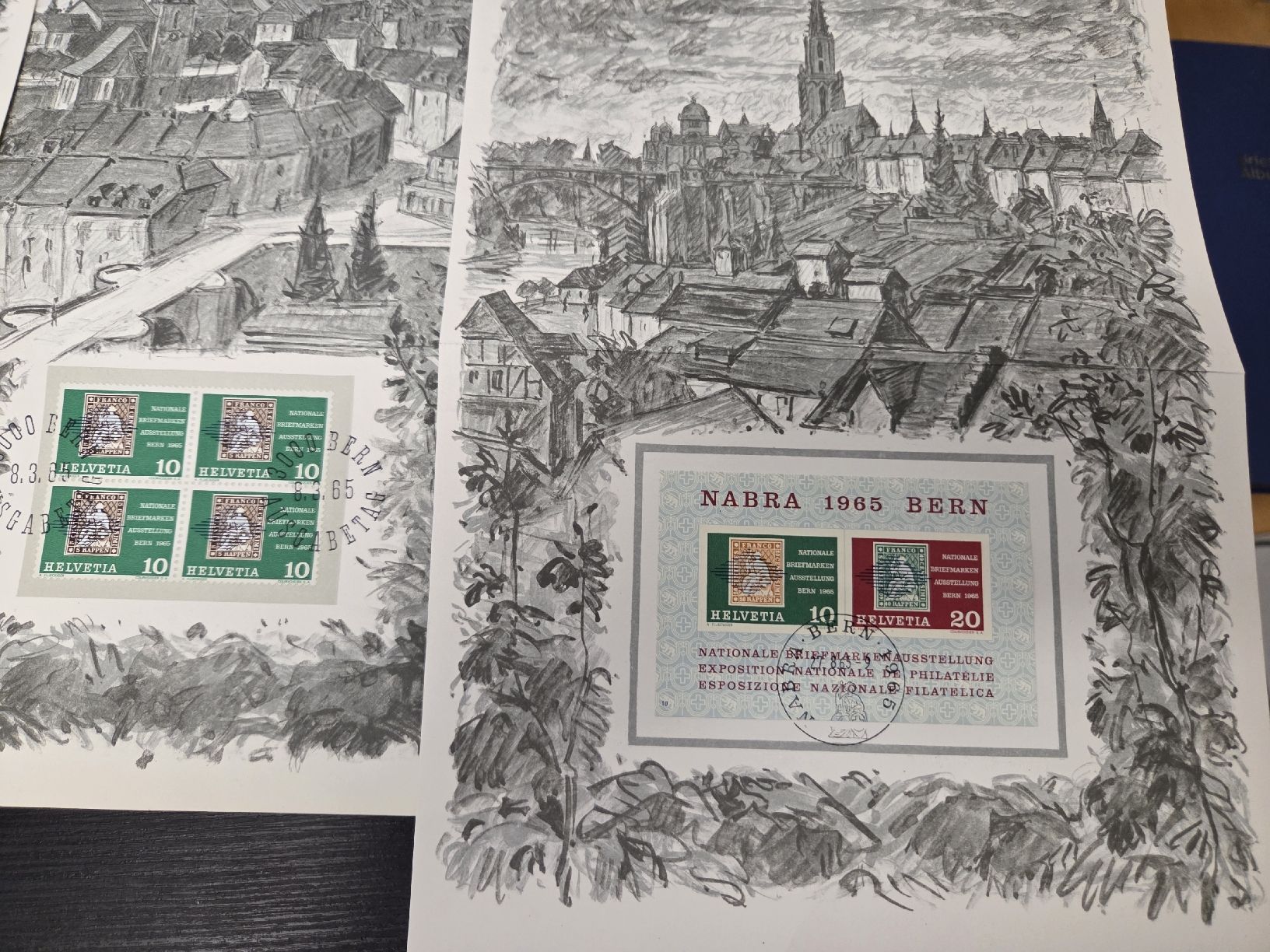 Alle Briefmarken: 3 Stk 1965 Bern Nabra  – Gebraucht aus Dietikon von Allegra34 1