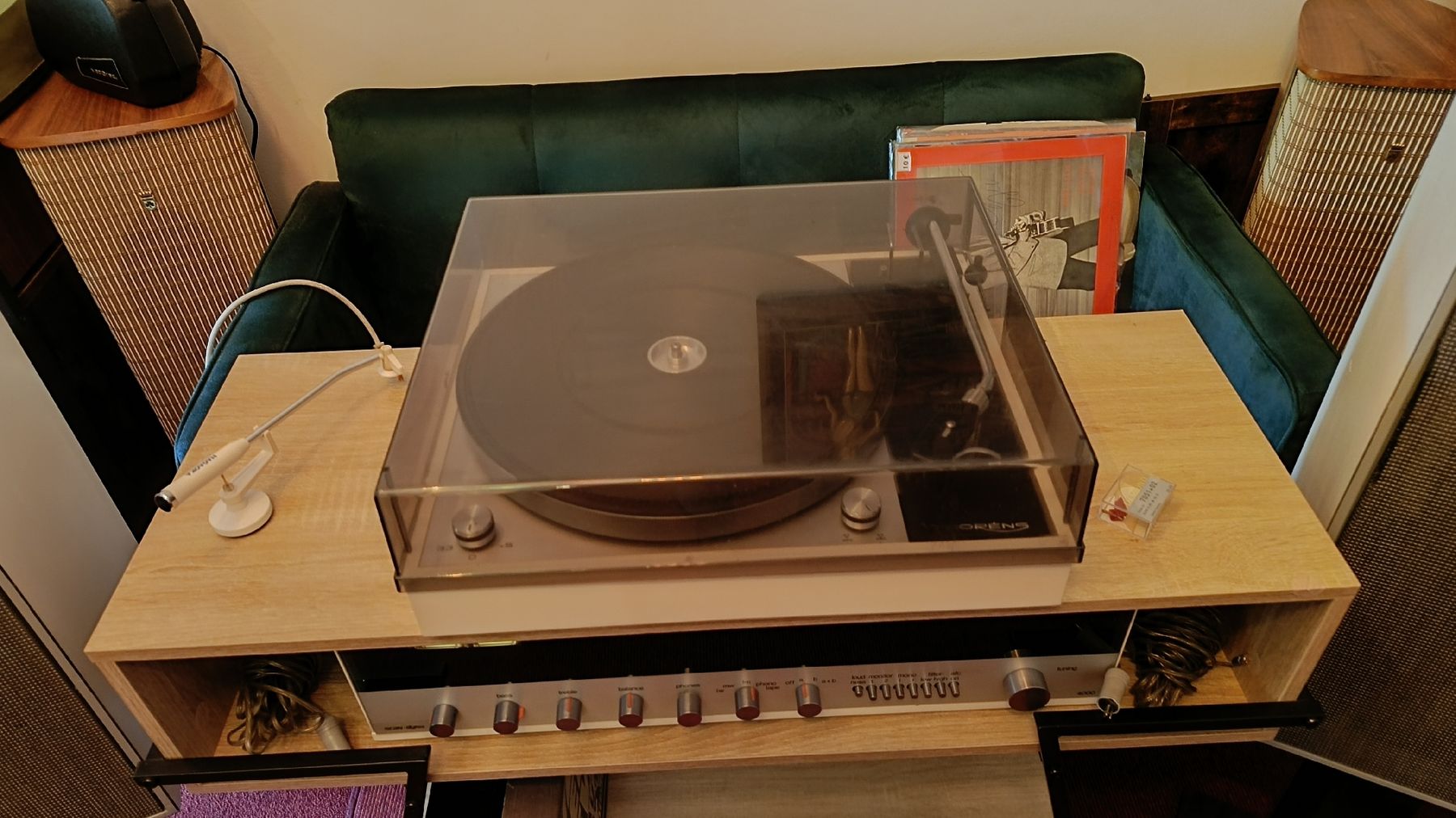 Thorens Giradischi: Tourne-disque Thorens TD 150 +équipe scan-dyna – Usato da Bramois venduto da crazyrocker 1