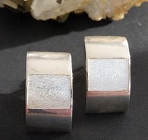 PERLMUTT OHRRINGE IN 925 SILBER