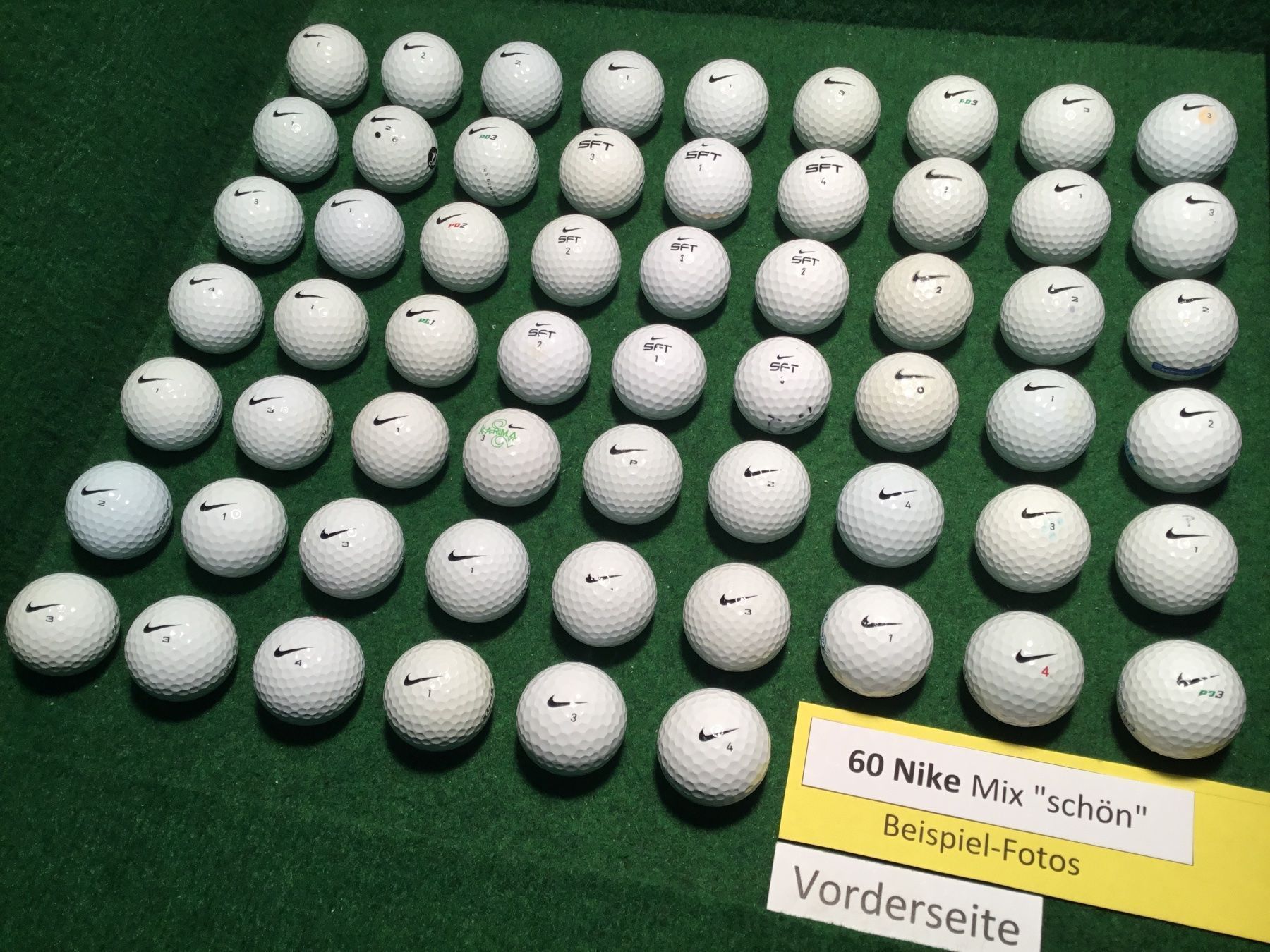 Nike Palloni: 60 Golfbälle Nike Modellmix (schön) – Usato da Bergdietikon venduto da shimano4