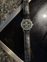 Uhr mit Echtleder Armband, Wasserfest