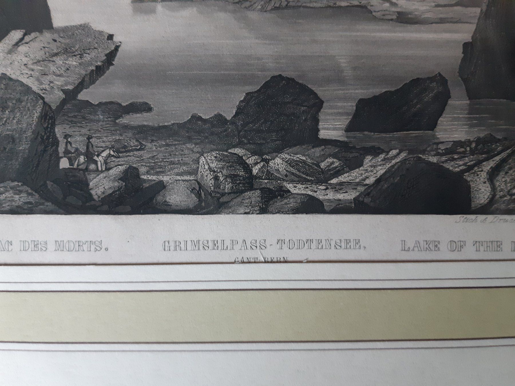 Grafica & Litografie: Lot 4 Lithos 5 Stück alt – Usato da Grindelwald venduto da carro5 5