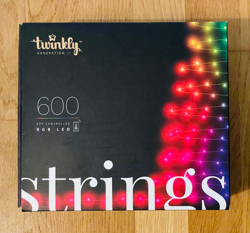 Twinkly Strings 600 Lichterkette | Kaufen auf Ricardo