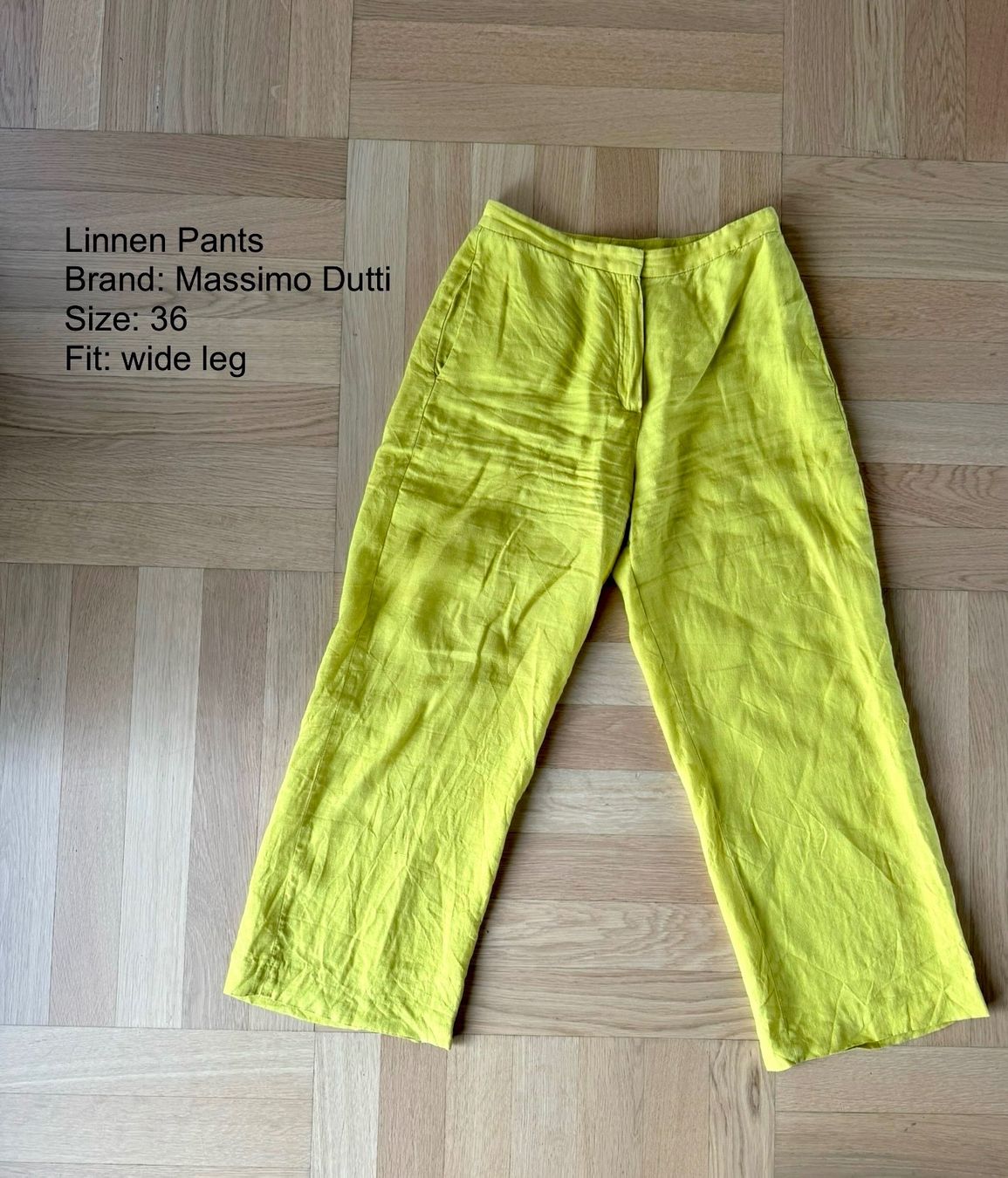 Massimo Dutti Pantaloni: Linnen Pants / Massimo Dutti – Usato da Zürich venduto da lara1905