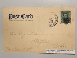 US Post Card 1908, top Rarität!