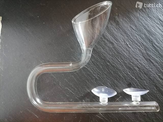 Lily Pipe Ablaufgarnitur Für Aquarium – 20 Mm Außendurchmesser, Glas, Für 19/25 Mm Schläuche