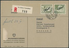 1950 - Bundesverwaltung BVW - Brief - BFr