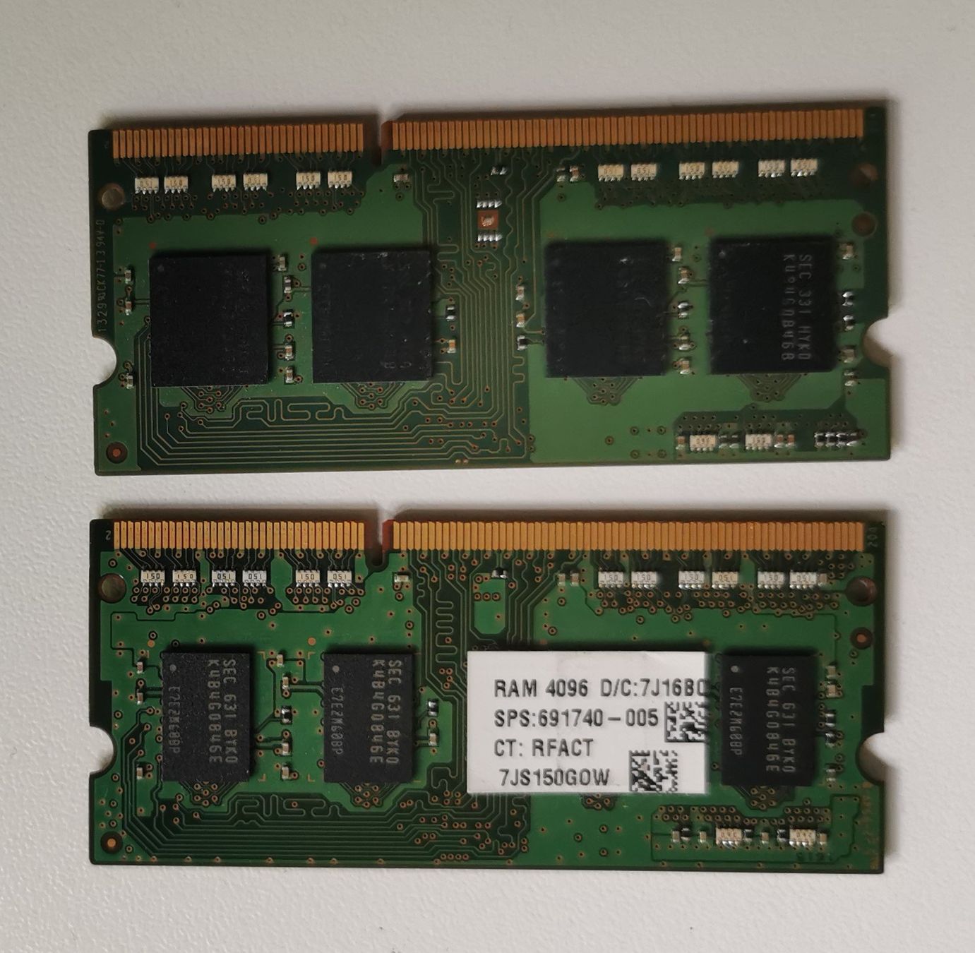 Samsung Schede di memoria: Samsung 8GB (2x4GB) PC3L RAM Module – Usato da Oberwangen b. Bern venduto da Vittorio0 1