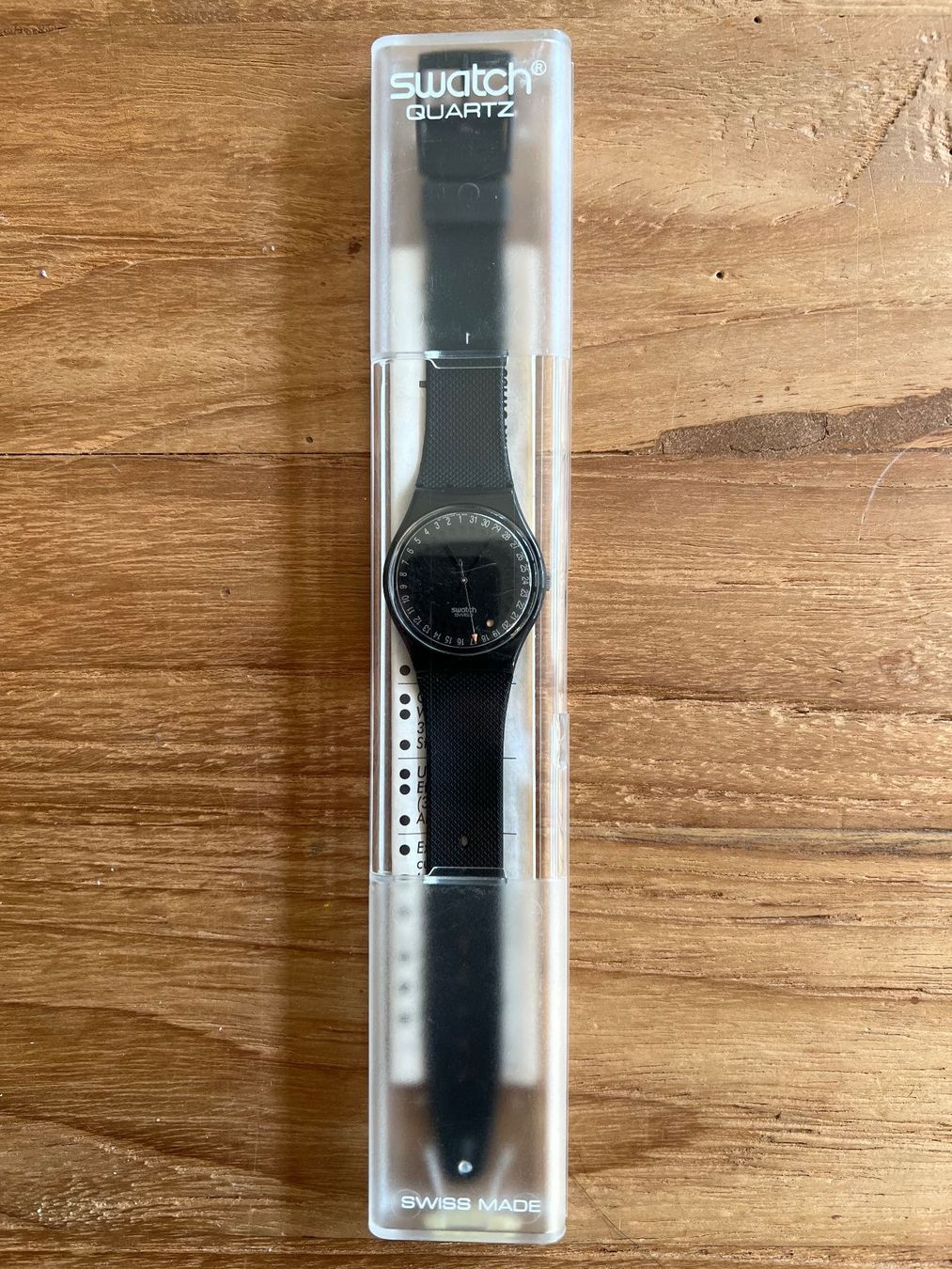 Swatch Uhren: Swatch Gent (GB414) Spot Flash – Neu und originalverpackt aus Künten von Spike17