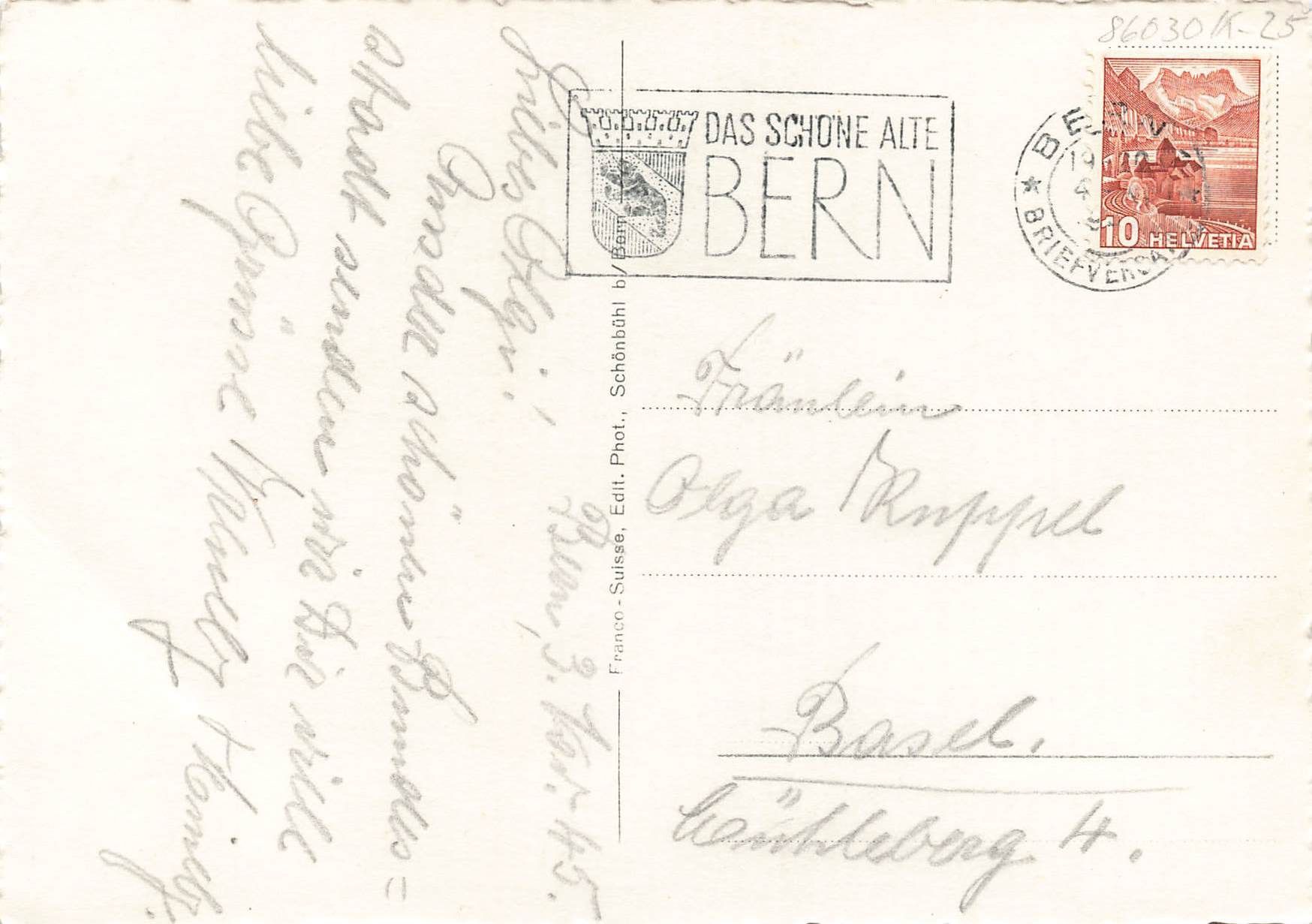 Cartoline postali: Bern Bärengraben (BE) G – Usato da Biasca venduto da Blenio71 1