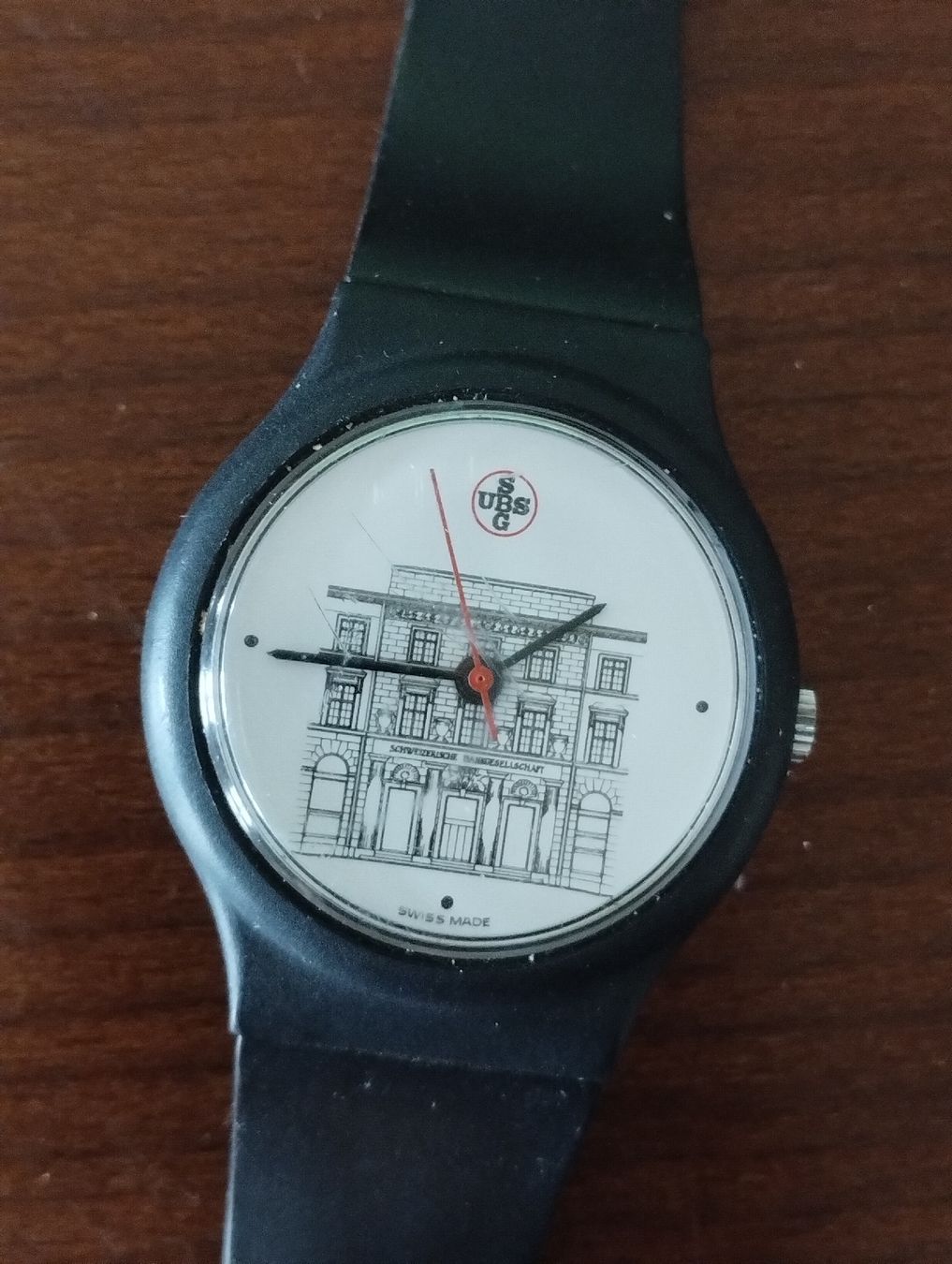 UBS Montres: UBS Watch black strap analog display good condition – D'occasion à Zürich par danihell