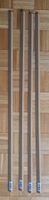 Lot de 4 Alfer Profilé d'angle en PVC Chêne Clair | 100 × 16