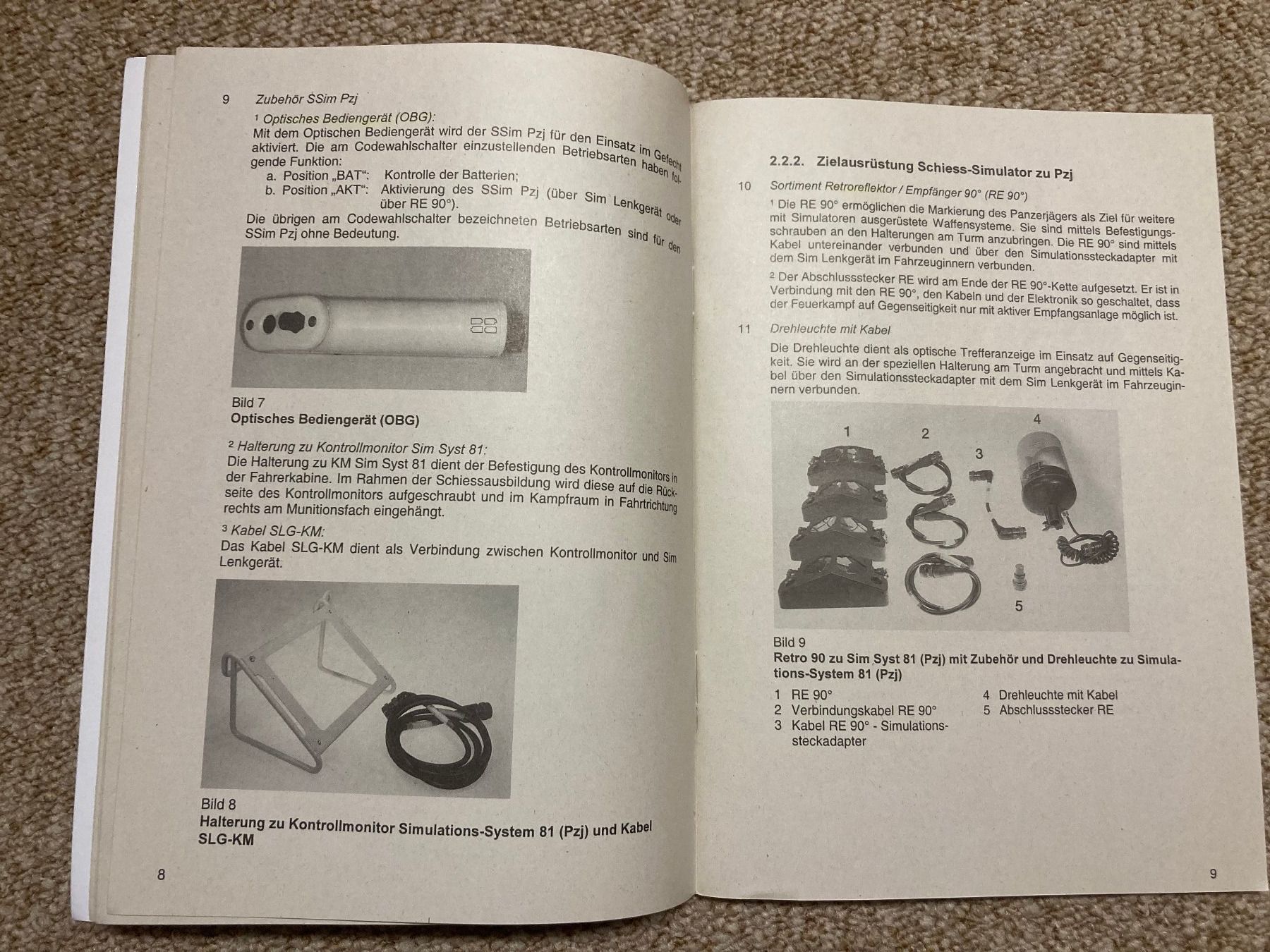 Libri: Reglement: Schiess-Simulator zu Panzerjäger - CH Armee – Usato da Brütten venduto da Hst1 5