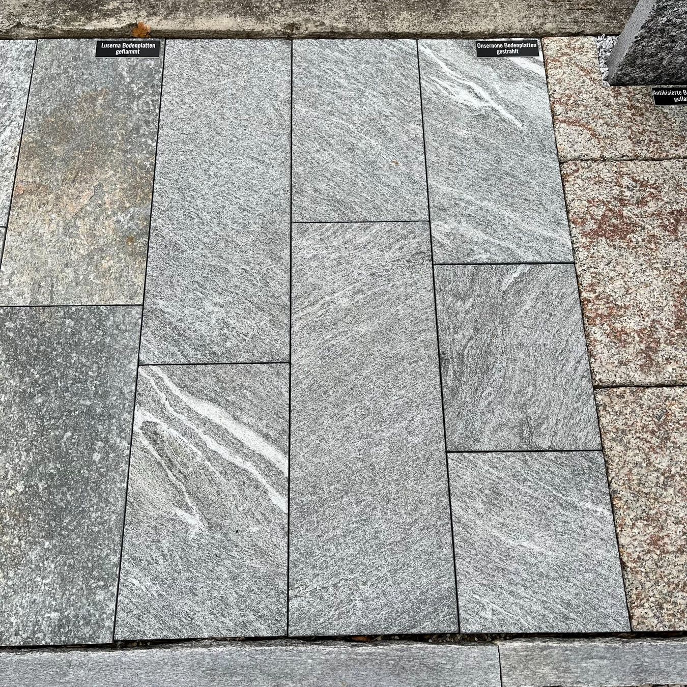 Rivestimenti per pavimenti: Bodenplatten Naturstein / Onsernone struktur – Nuovo e nell'imballaggio originale da Zeiningen venduto da GimaStone 3
