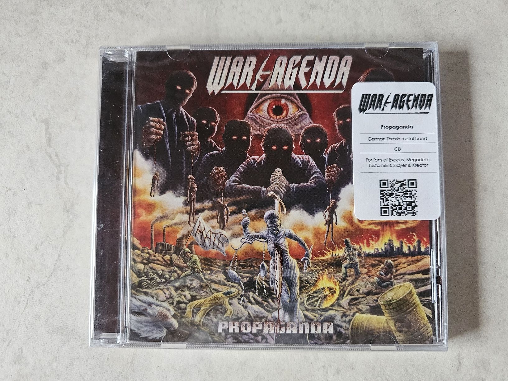 CD: War Agenda  -  Propaganda  /  Fabrikneu – Nuovo e nell'imballaggio originale da Schneisingen venduto da backstore24
