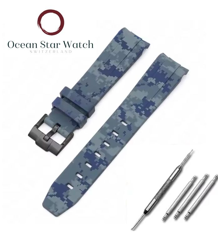 Swatch Bracciali & Braccialetti: MoonSwatch Armband in Mosaic Royal Blue mit Tools – Nuovo e nell'imballaggio originale da Niederhasli venduto da mic_5w6k