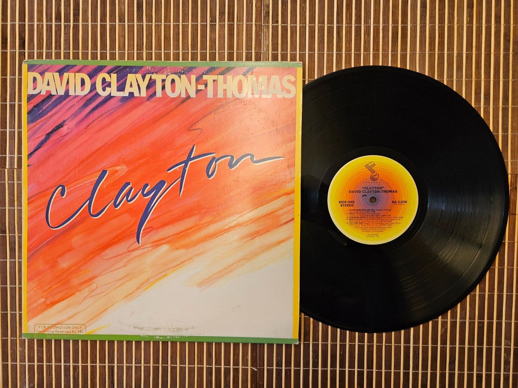 Schallplatten: David Clayton-Thomas Clayton P10 – Gebraucht aus Sessa von