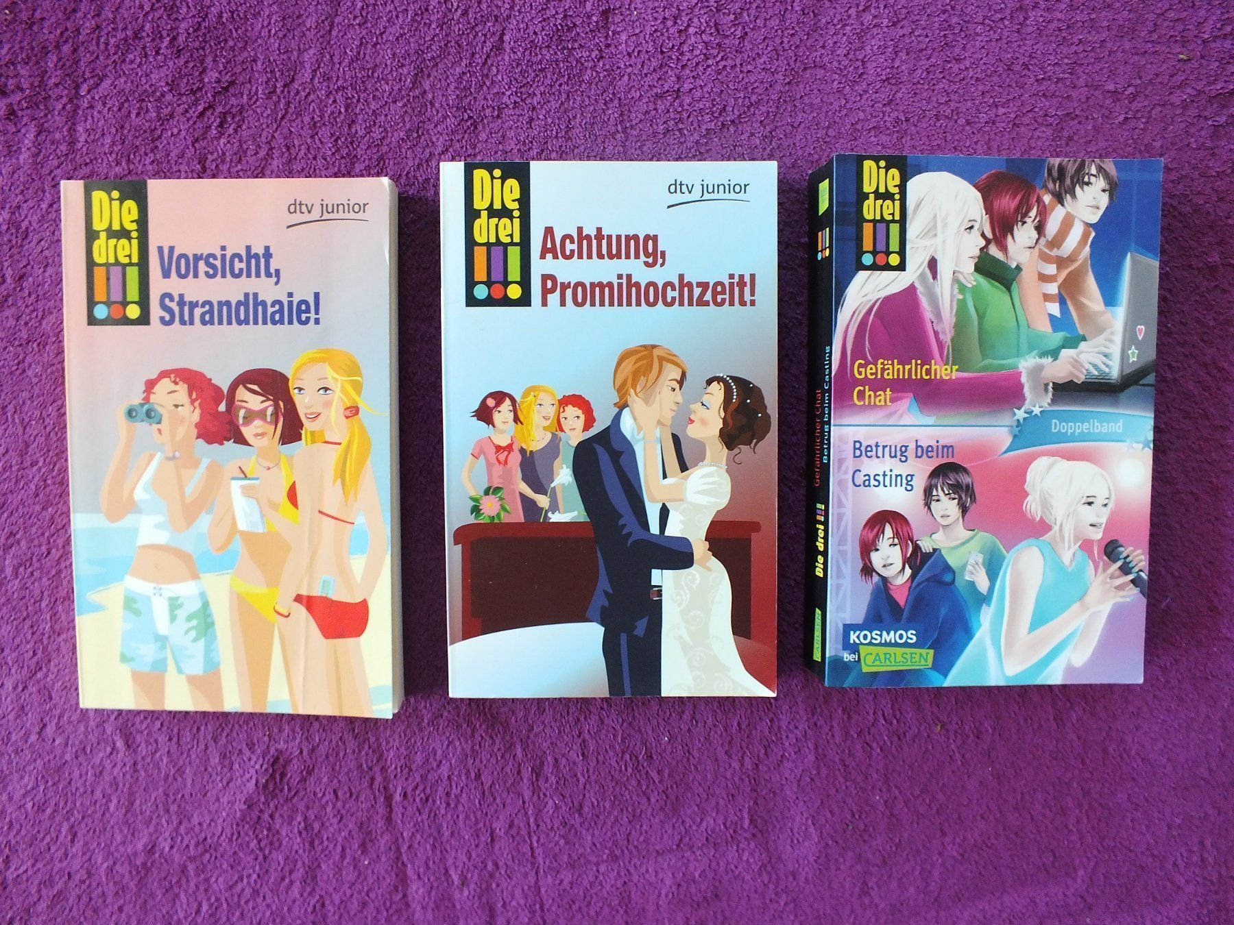 Libri: Die drei !!! Bücher 3er Set – Usato da Müllheim Dorf venduto da Seeeule01