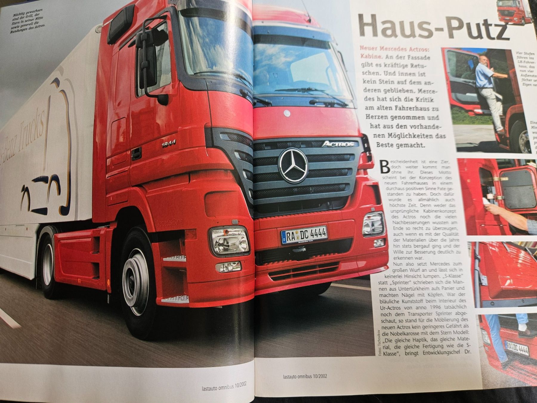 Man Lastwagen: Lastauto Omnibus 10/02 Mercedes Actros DAF XF TGA 18.530 xx – Gebraucht aus Flawil von sr1_f6st 2