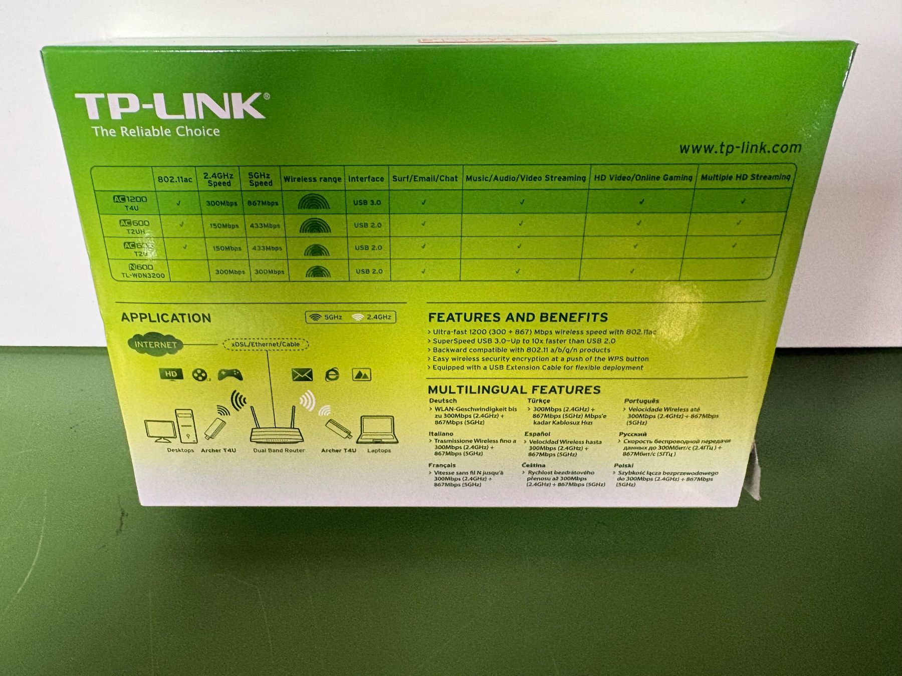 TP-Link Unità & Adattatore: TP-Link AC1200 WLAN USB Adapter – Nuovo (secondo la descrizione) da Weite venduto da FTW-AG 1