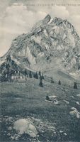Schwyz - Grosser Mythen + 1911 Stempel Rarität