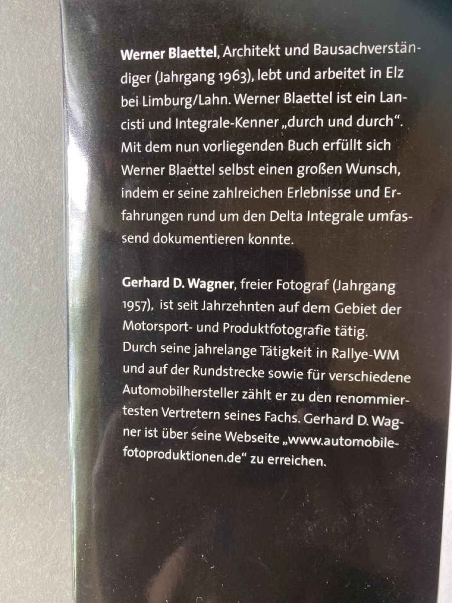 Libri: Buch Lancia Delta HF Integrale Geschichte eines Champions – Nuovo (secondo la descrizione) da Dallenwil venduto da kavogt6 2