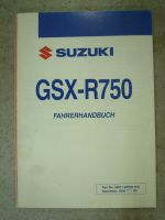 Bedinungsanleitung  Suzuki GSX-R600  / 2010