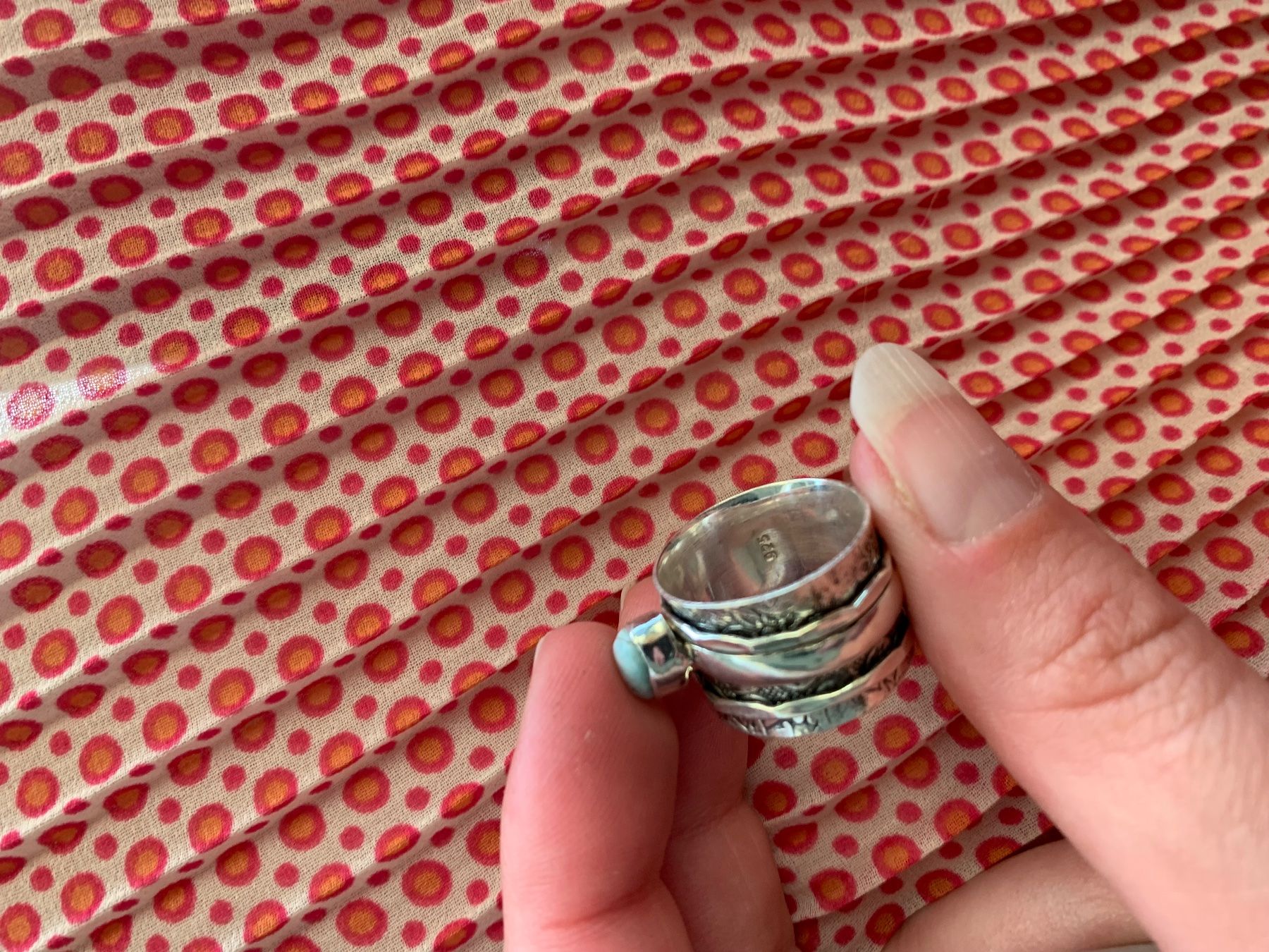 Anelli: Ring Silber 925 mit Larimar – Nuovo (secondo la descrizione) da Birsfelden venduto da Exclusivity 1