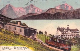 Bern // Gurten 1909 Standseilbahn Kulm // 1927