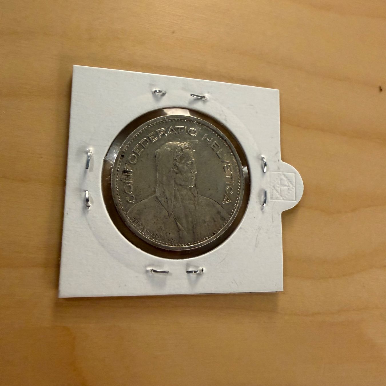 Tutti le monete: Schweizer Silbermünze 5 Franken 1939 – Usato da Wädenswil venduto da NicolaGB 1