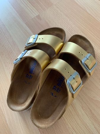 Birkenstock Arizona gold Grösse 37