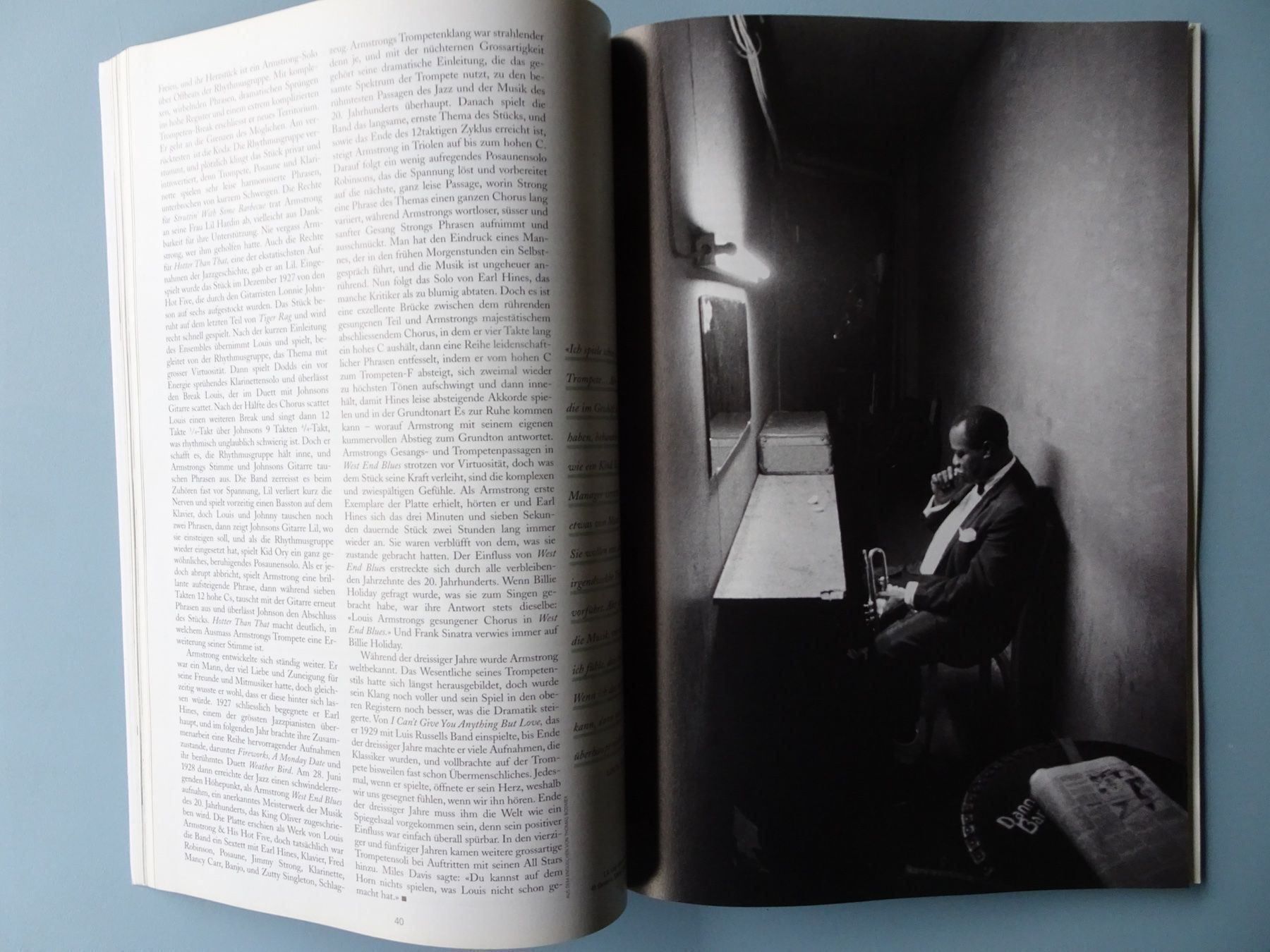 Zeitschriften & Magazine: DU: Louis ARMSTRONG – Gebraucht aus Basel von Kornblumen 5