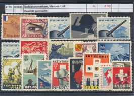 1939/45 Soldatenmarken, kleines Lot