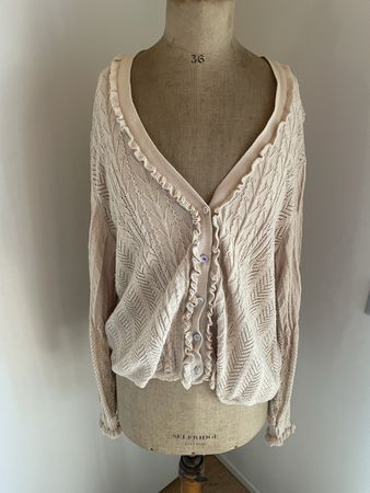 Damen Strickjacke Grösse 3 beige Odd Molly