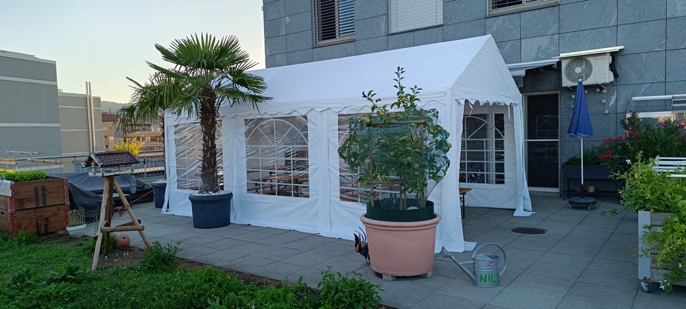 PROFI Festzelt / Partyzelt PRO PVC 3 x 6 Meter HEBUTent Kaufen auf