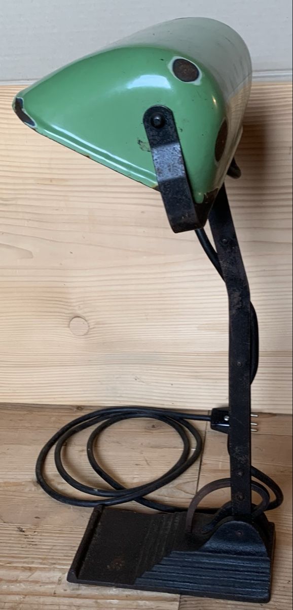 Schweizer Armee Lampade: Tischlampe aus Festung der CH Armee – Usato da Goldingen venduto da Bergler012 2